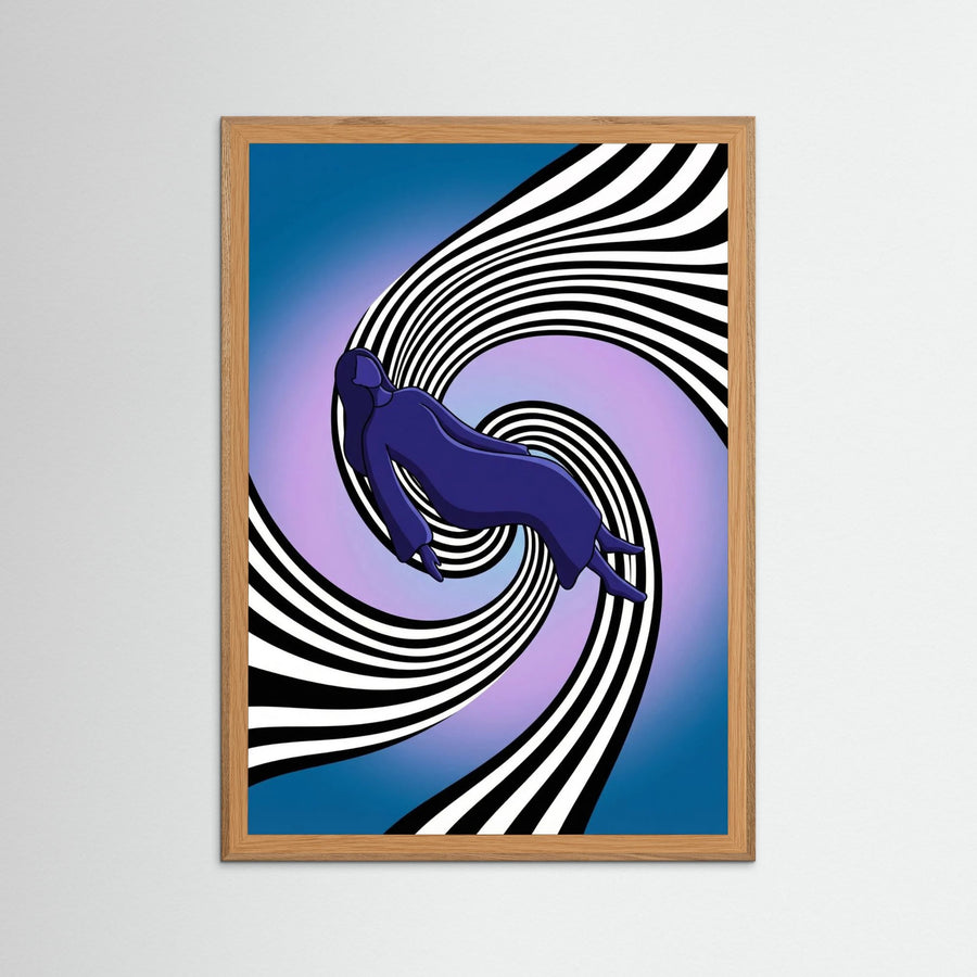 Striped Serenity Black
