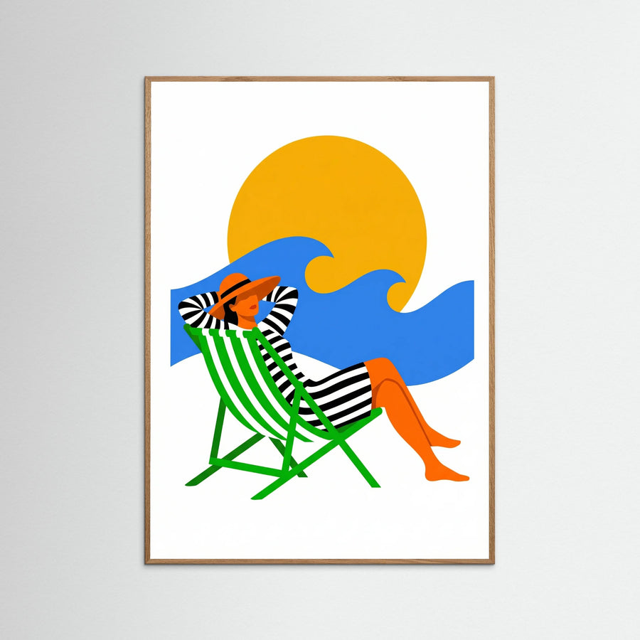 Striped Serenity Orange