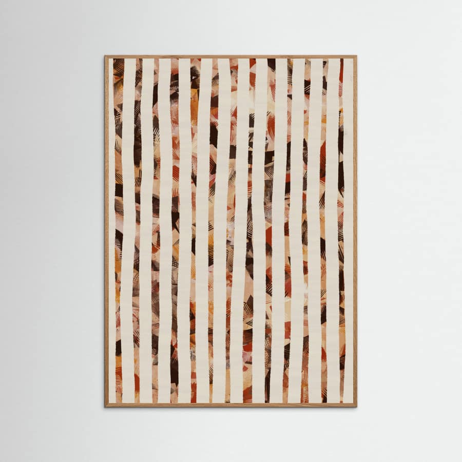 Striped Serenity -juliste