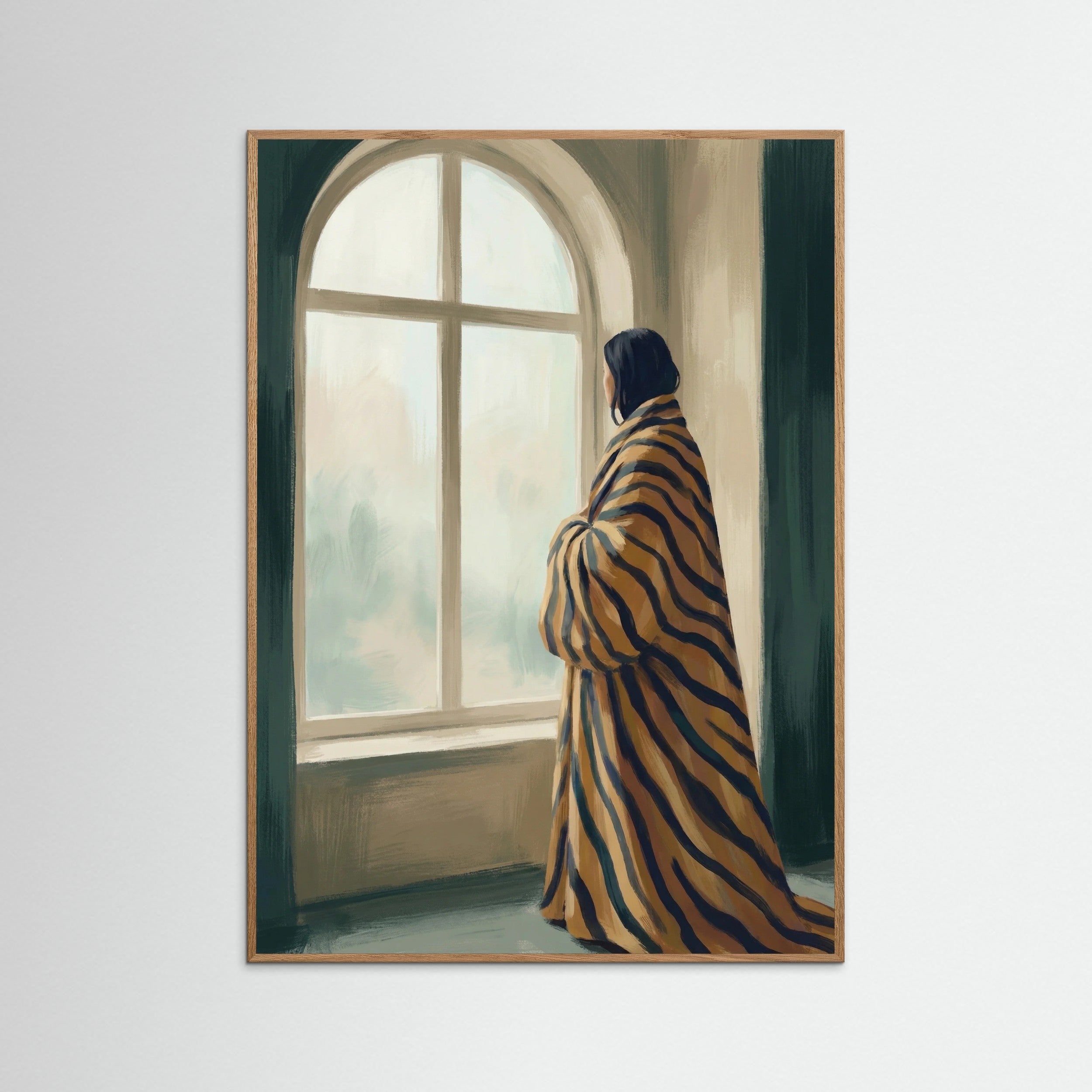 Oak Nature Striped Solitude