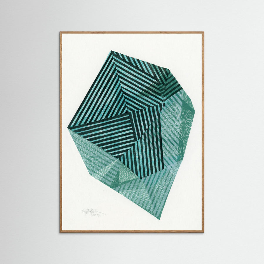 Poster Striped Stone I.