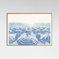 Poster Striped Umbrellas Parchment – poster e stampa artistica