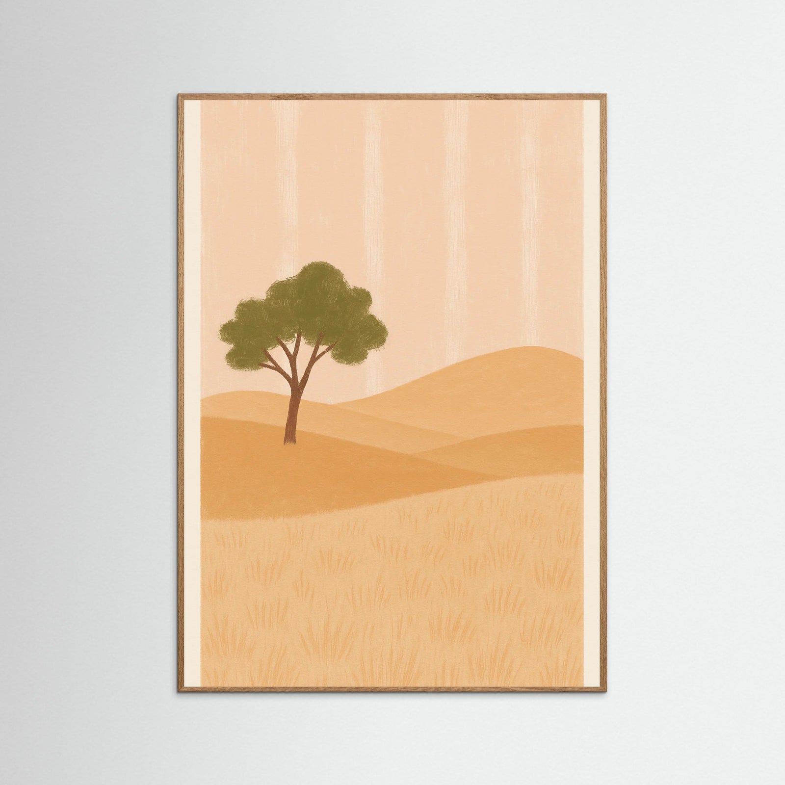 Oak Nature Stripes Serenity