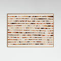 Oak Nature Stripes of Earthy Warmth Poster