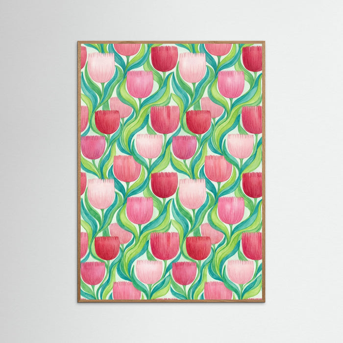 Oak Nature Stylized Floral Array