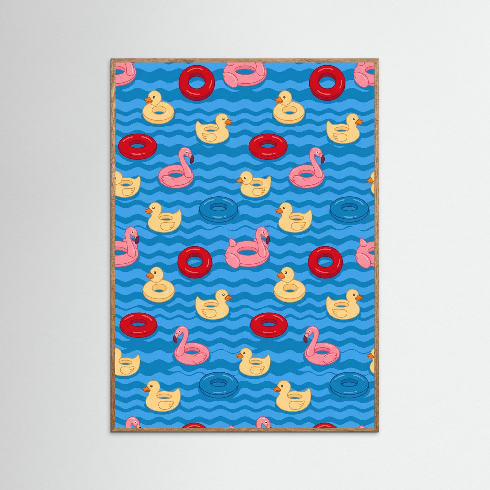 Oak Nature Submerged Figures