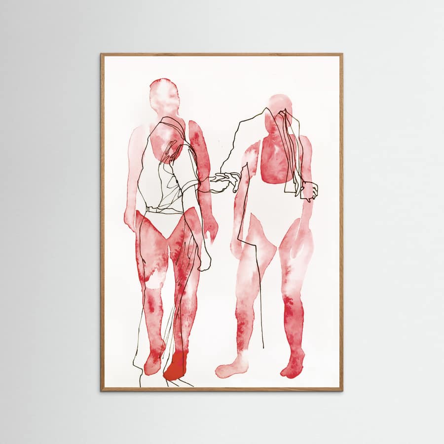 Suits Bathing Suits Poster – plakat og kunsttryk