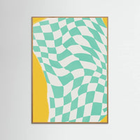 Oak Nature Summer Line Drying Fabric Poster