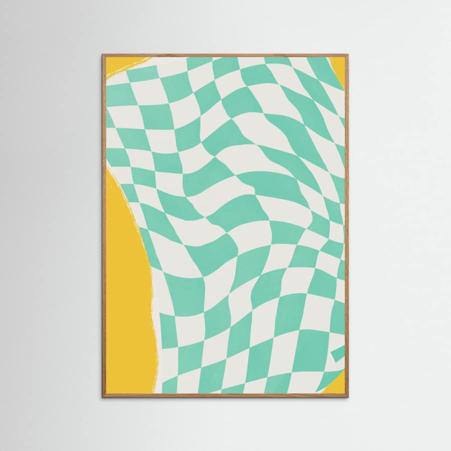 Plakat Summer Line Drying Fabric