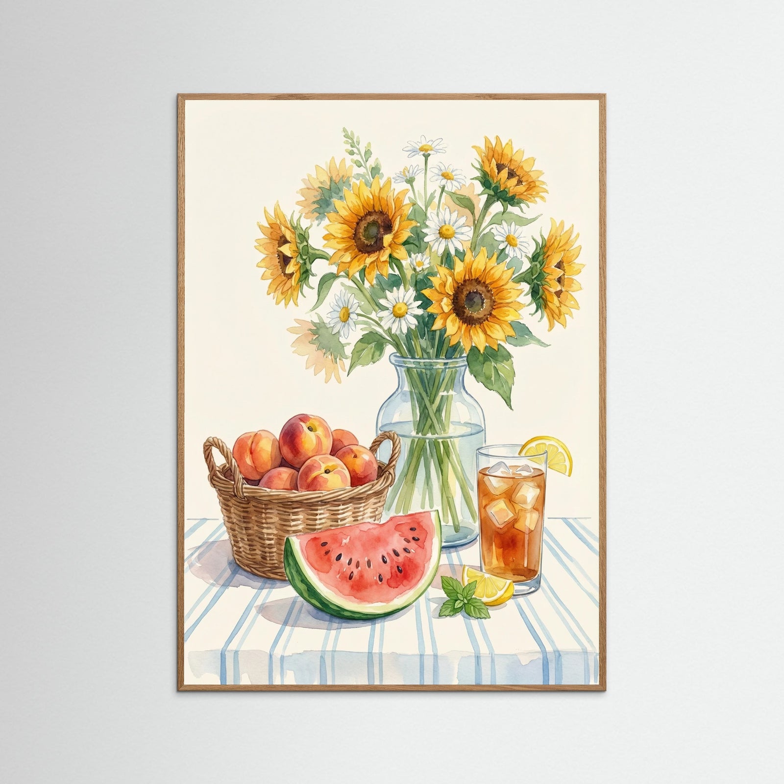 Oak Nature Summer Tea Still Life