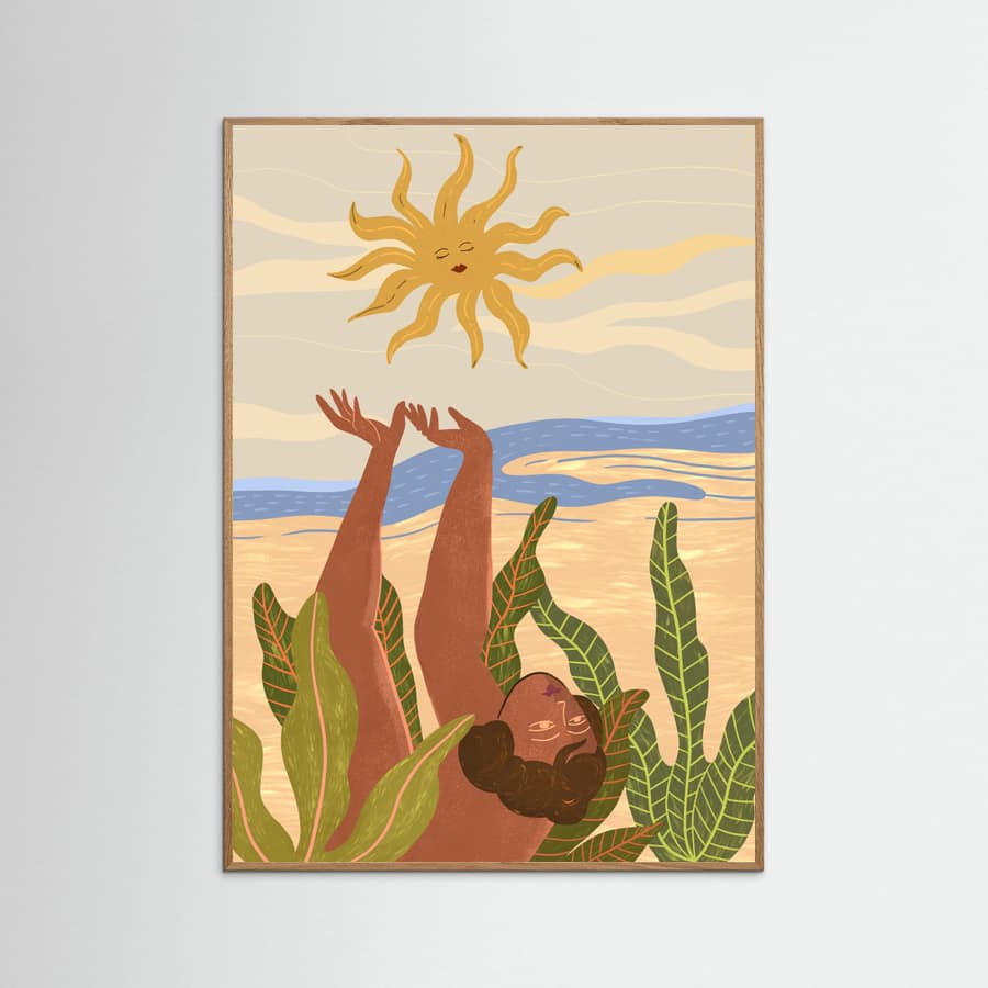 Sun Worship Poster – poster and art print