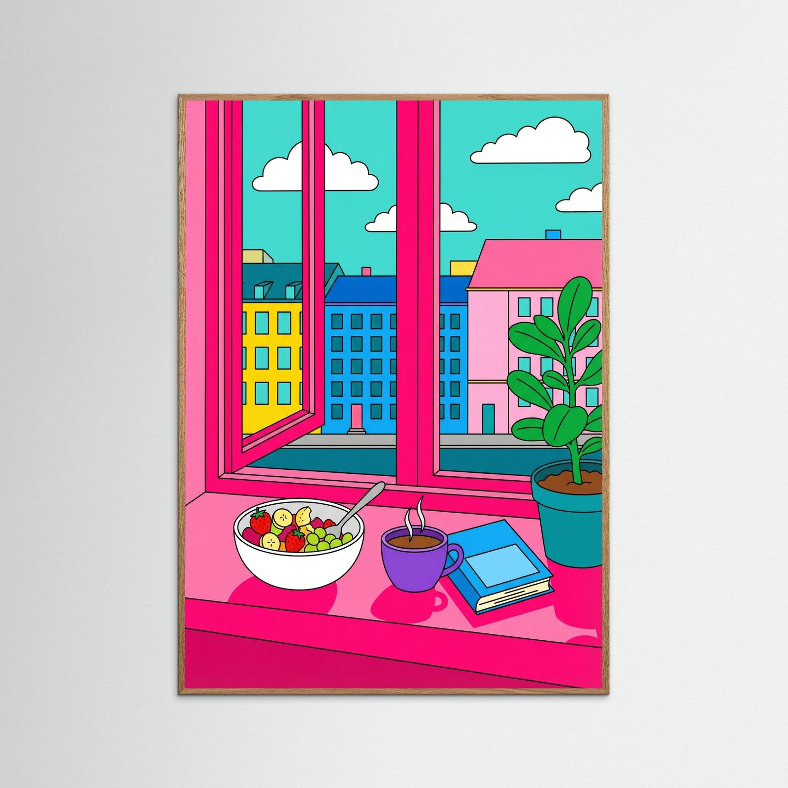 Oak Nature Sunday Park Scene