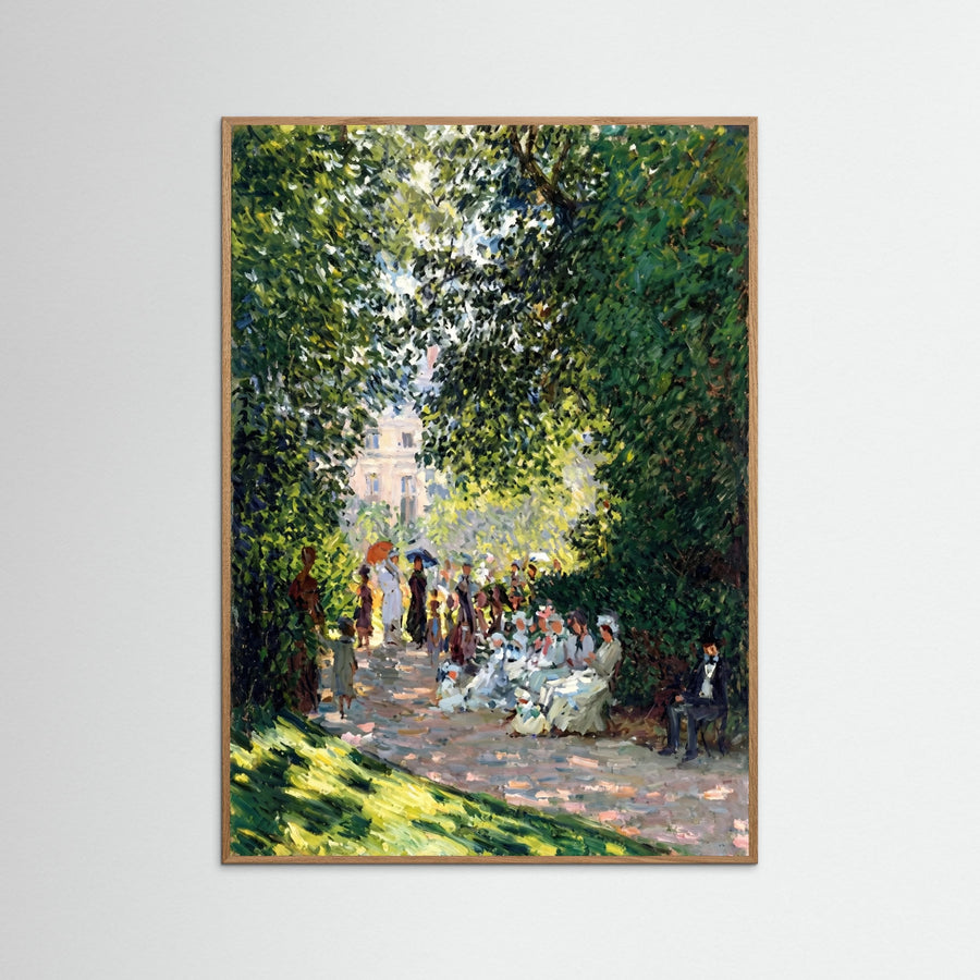 Sunlit Park Stroll