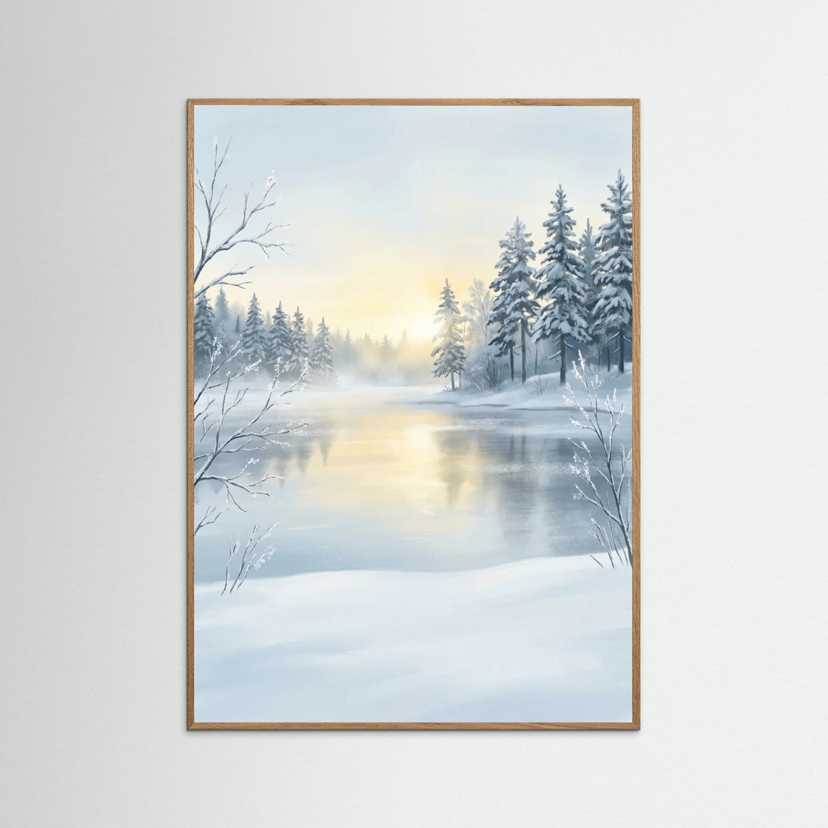 Oak Nature Sunlit Serenity