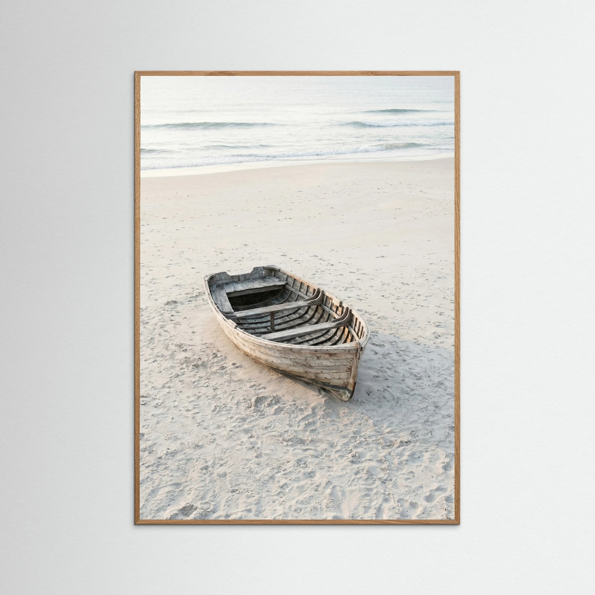Oak Nature Sunlit Shore Path