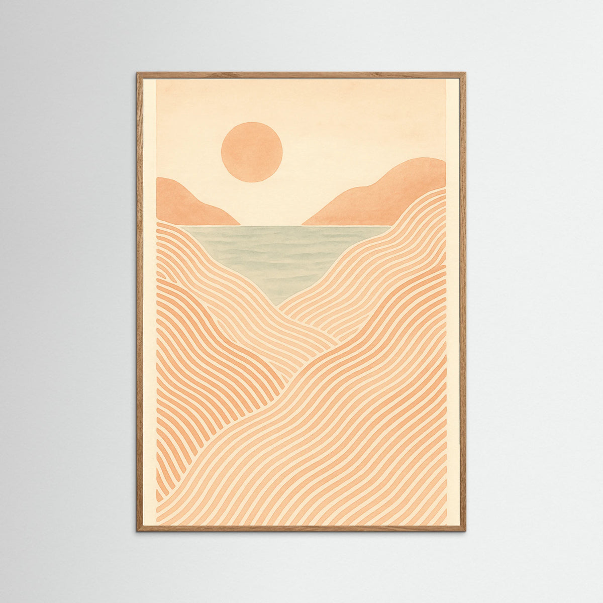 Oak Nature Sunlit Stroll