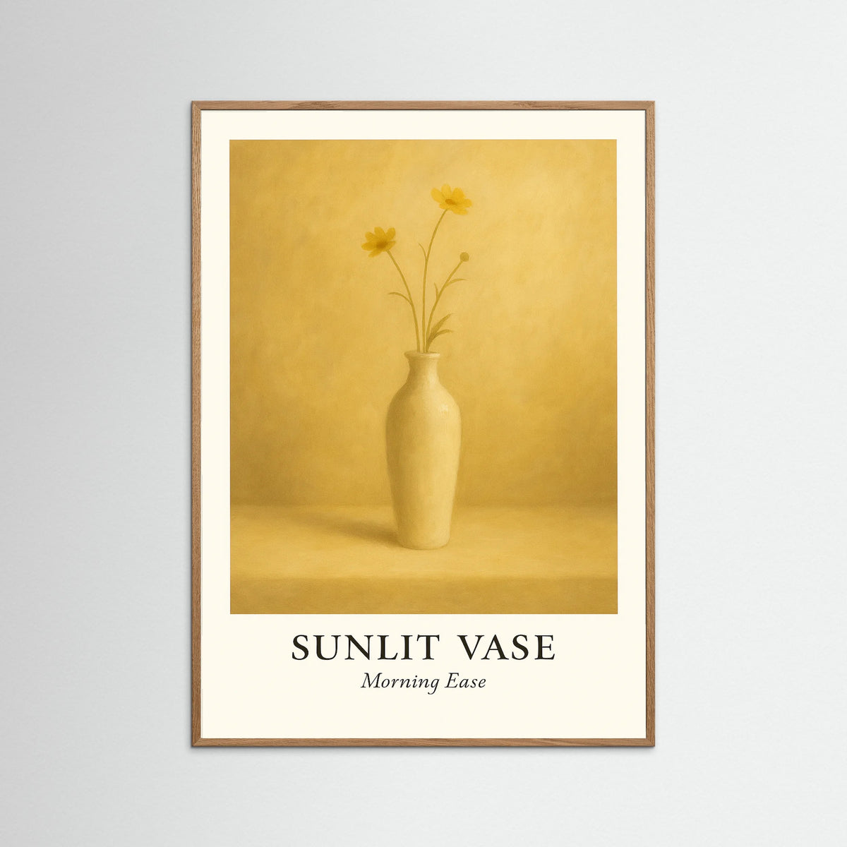 Oak Nature Sunlit vase