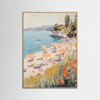 Oak Nature Sunny Beach Day Poster