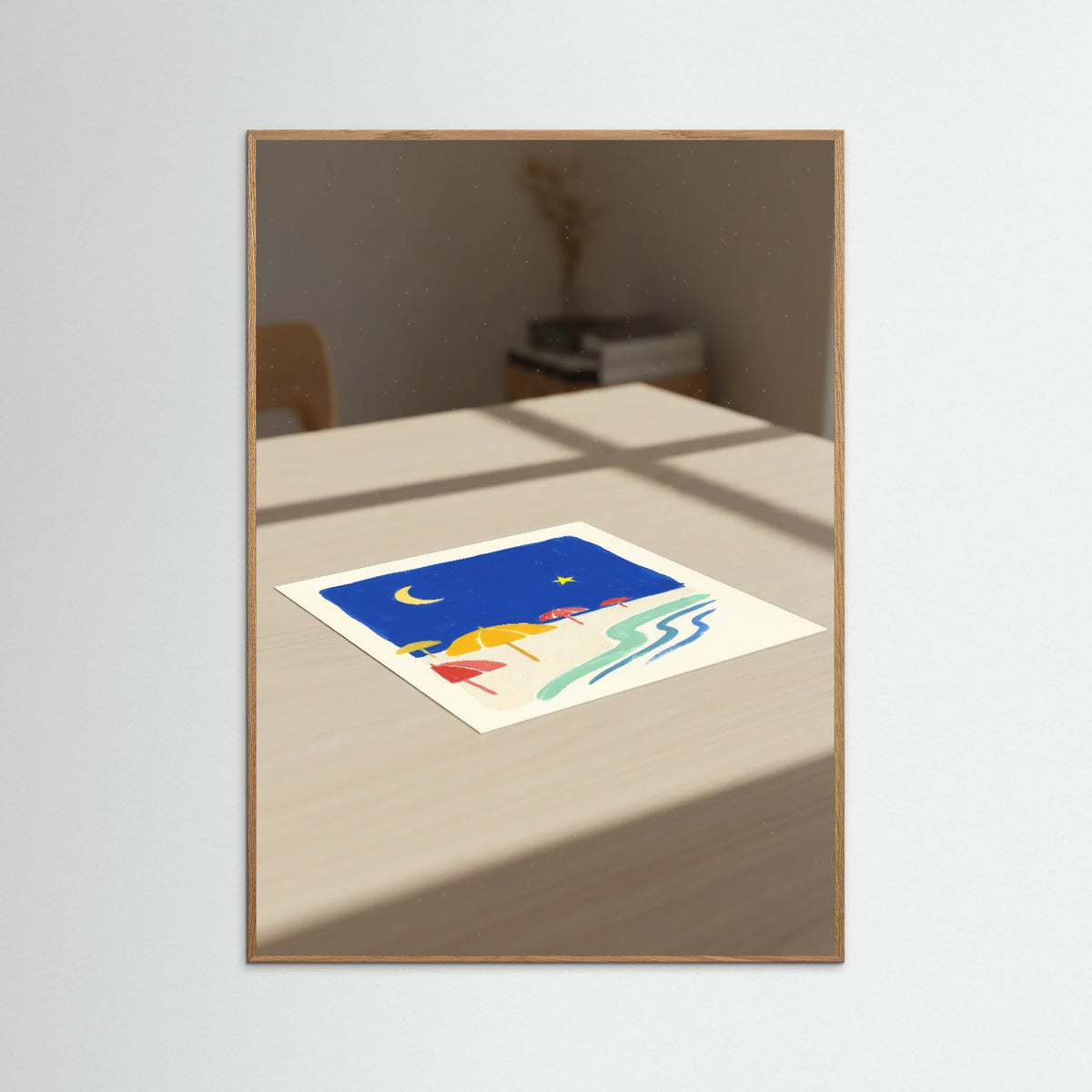 Oak Nature Sunny Seaside Bliss