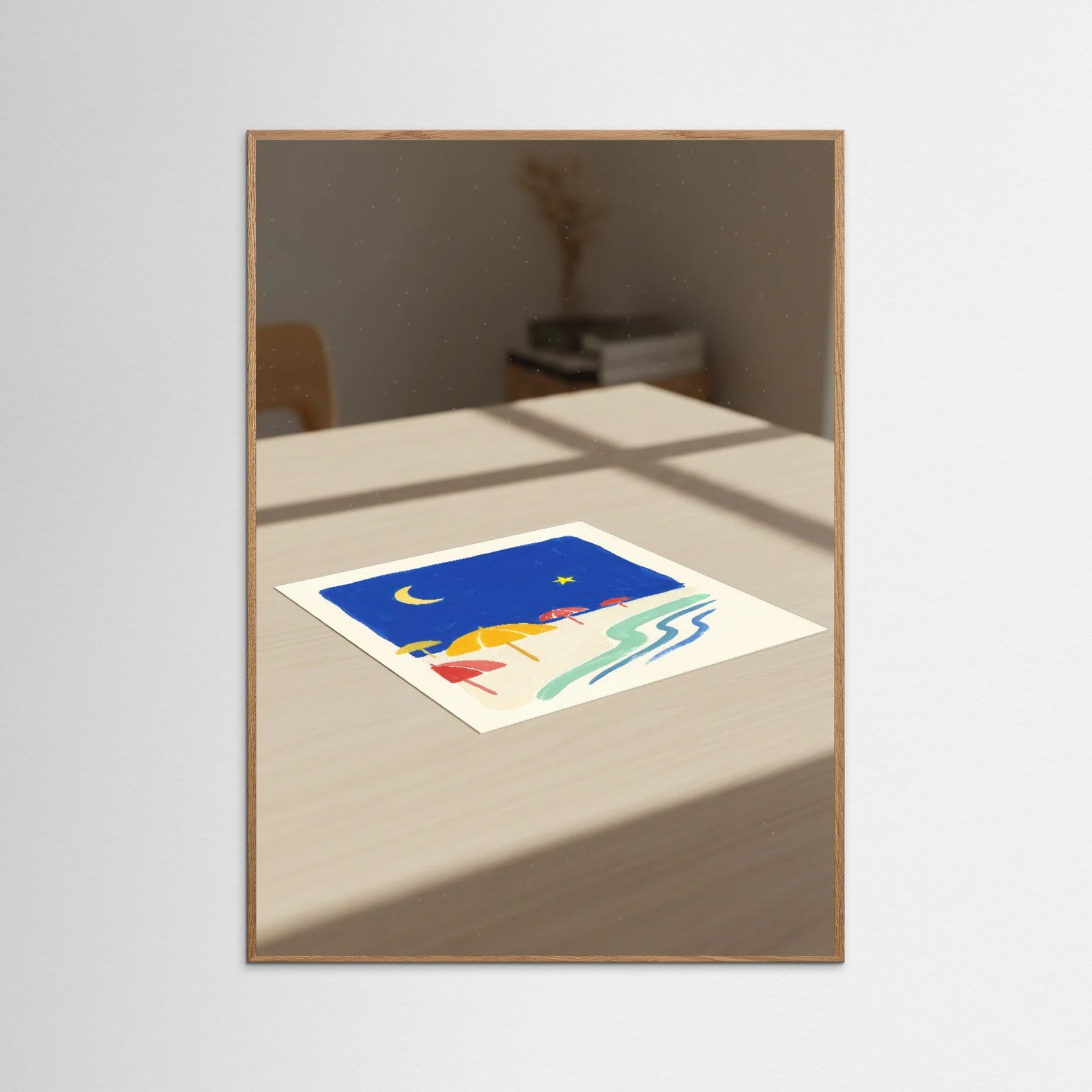 Oak Nature Sunny Seaside Bliss