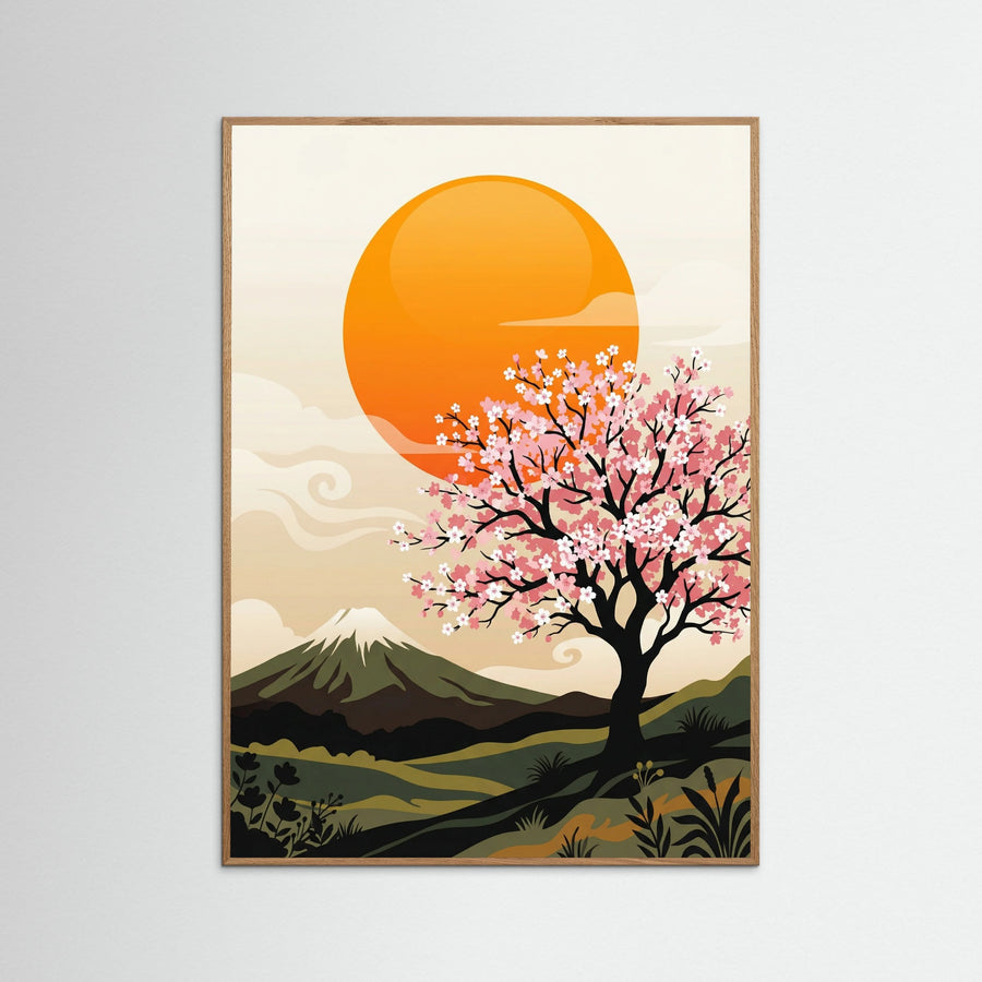 Sunrise Crane