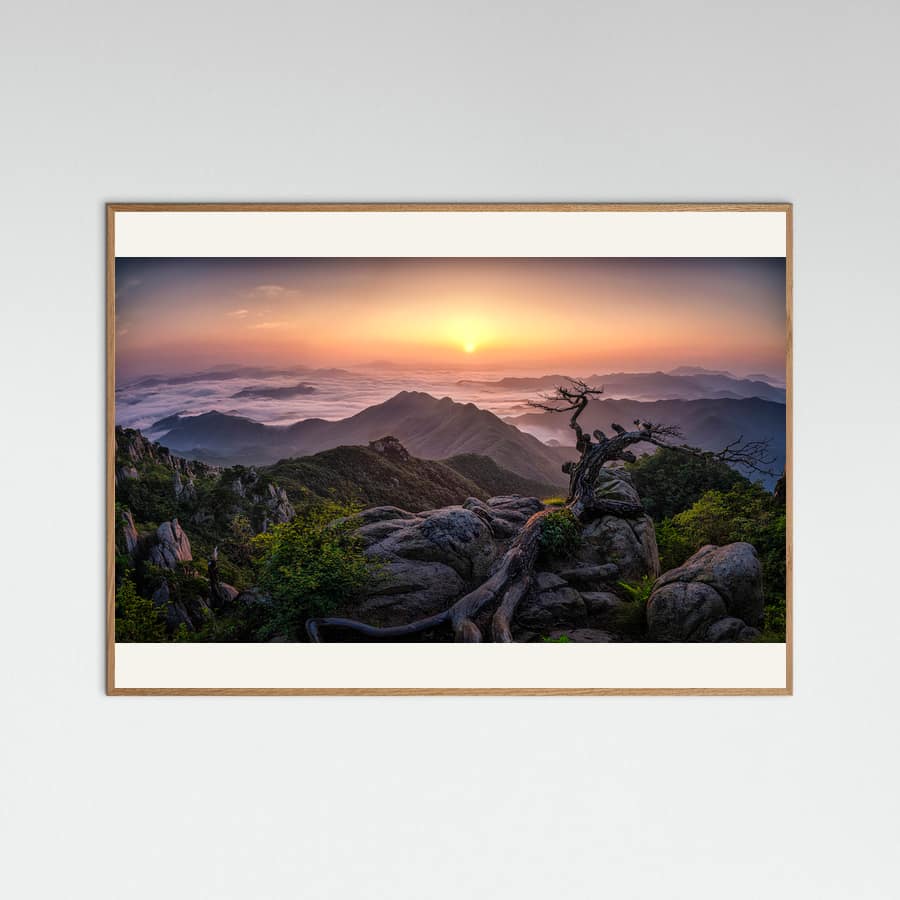 Sunrise on Top Poster
