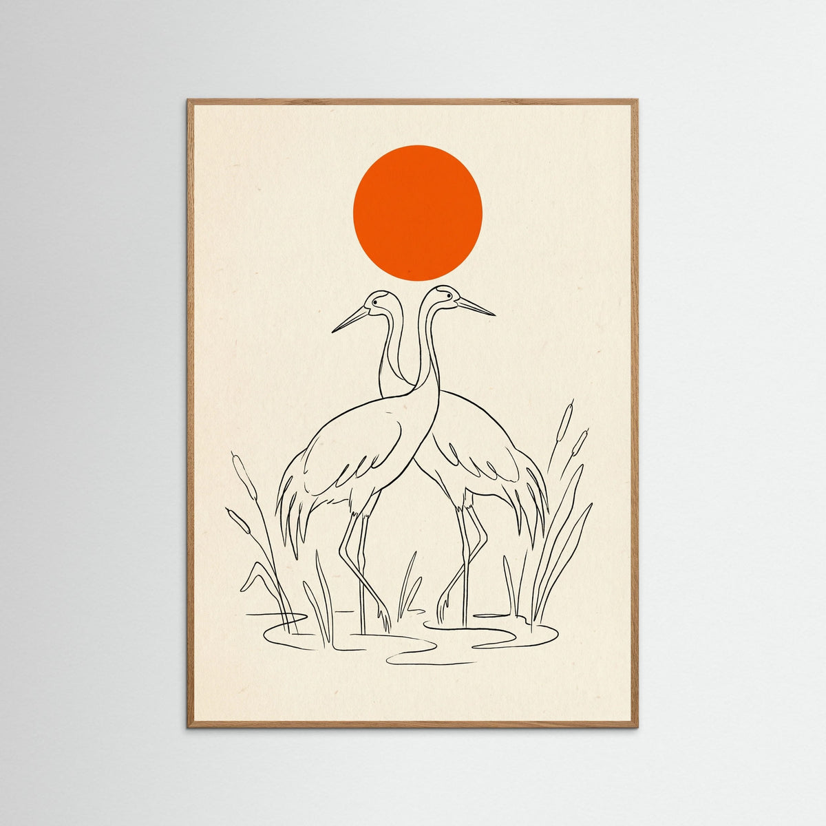 Oak Nature Sunset Companions