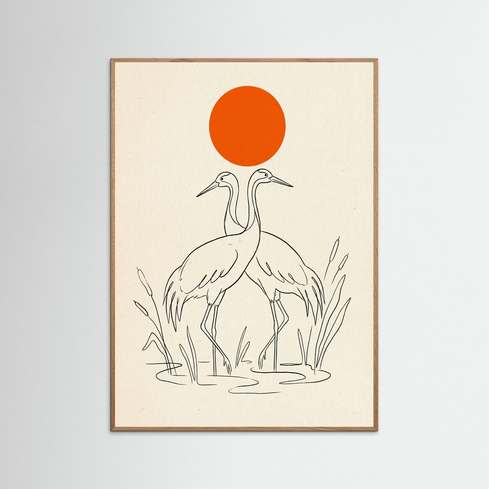 Oak Nature Sunset Companions