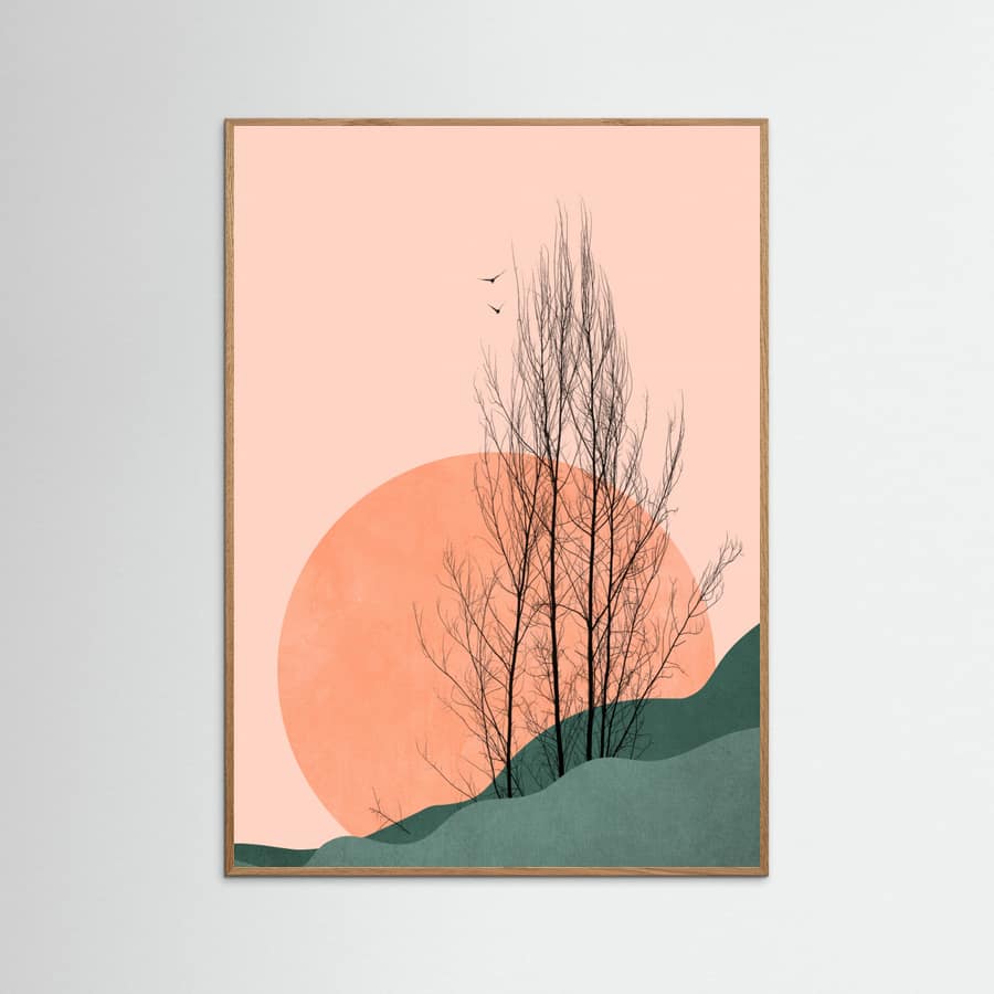 Sunset Memories Poster – poster and art print