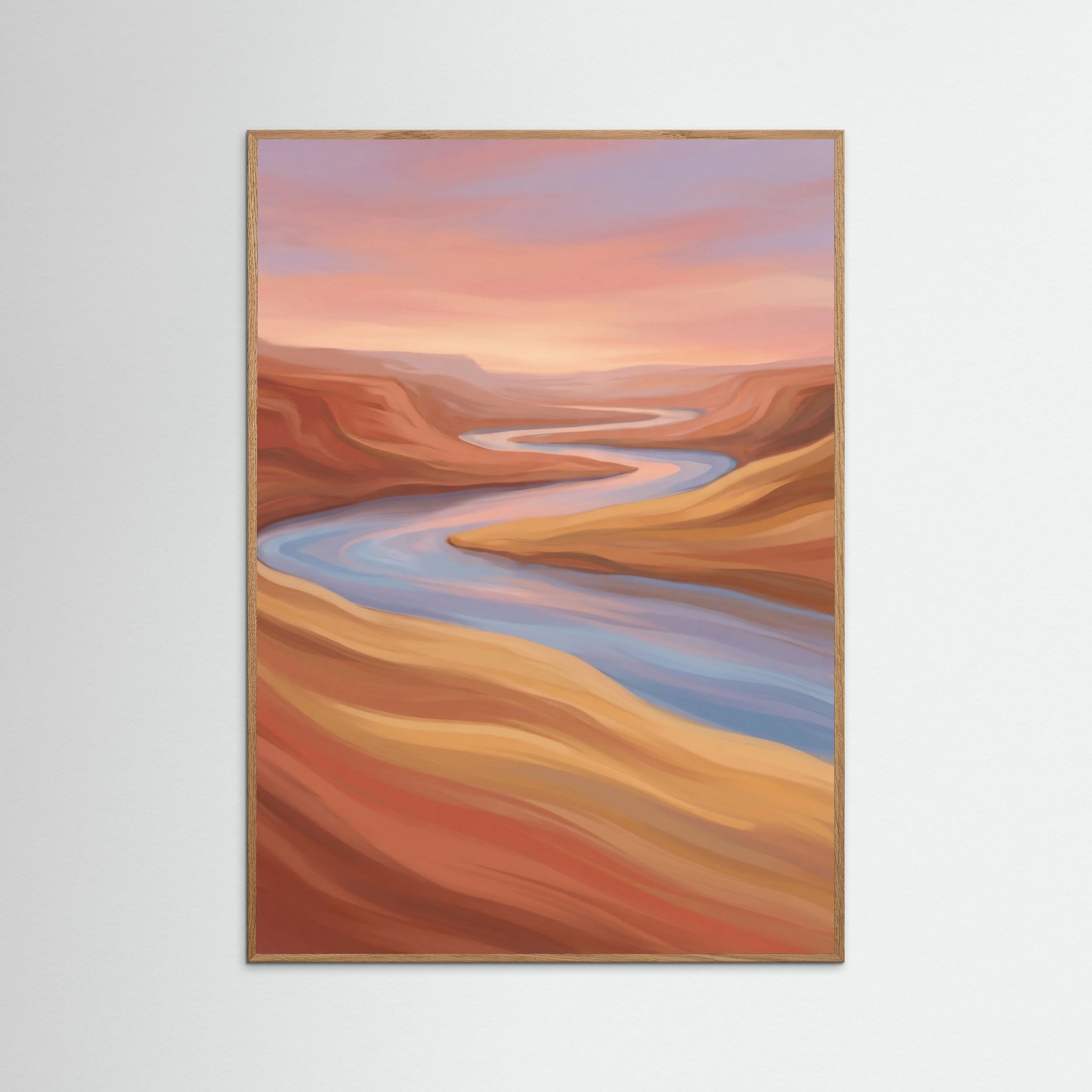 Oak Nature Sunset Slopes