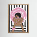 Poster Sunshine Girl Dark – poster e stampa artistica