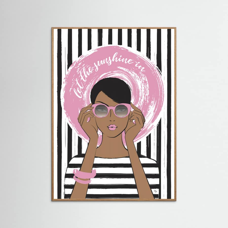 Sunshine Girl Dark -juliste