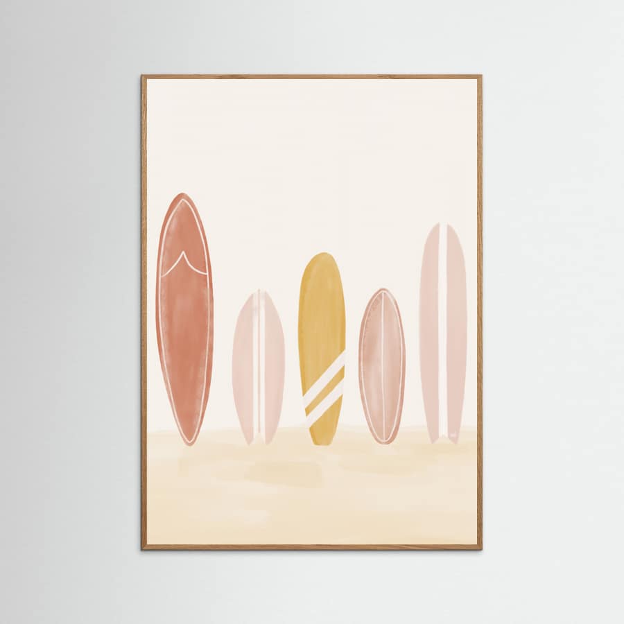 Surfboards Ratio2x3 Poster