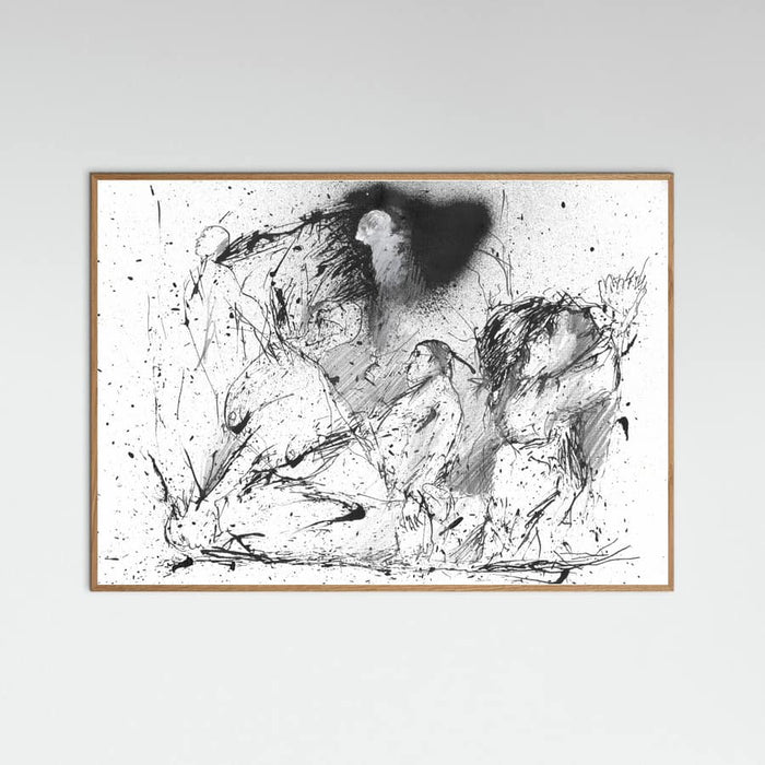 Surrealist Drawing Poster – poster and art print