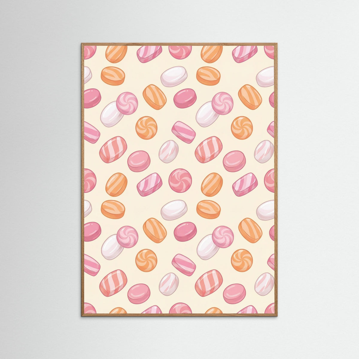 Oak Nature Sweet Bear Grid