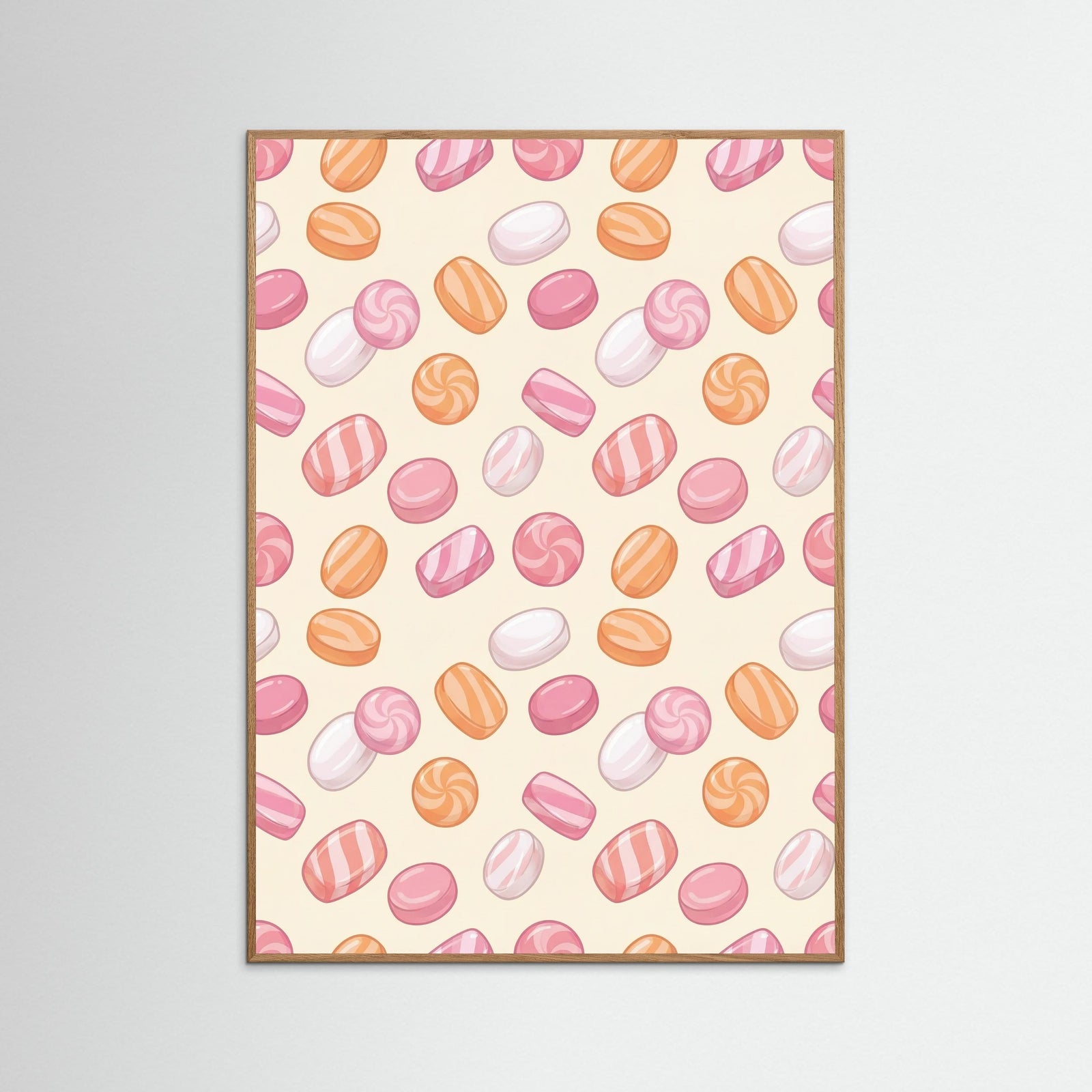 Oak Nature Sweet Bear Grid