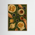 Oak Nature Tea Time Canvas