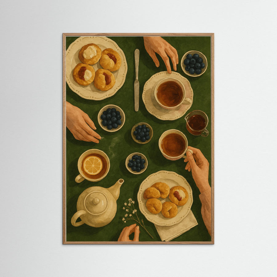 Tea Time Canvas
