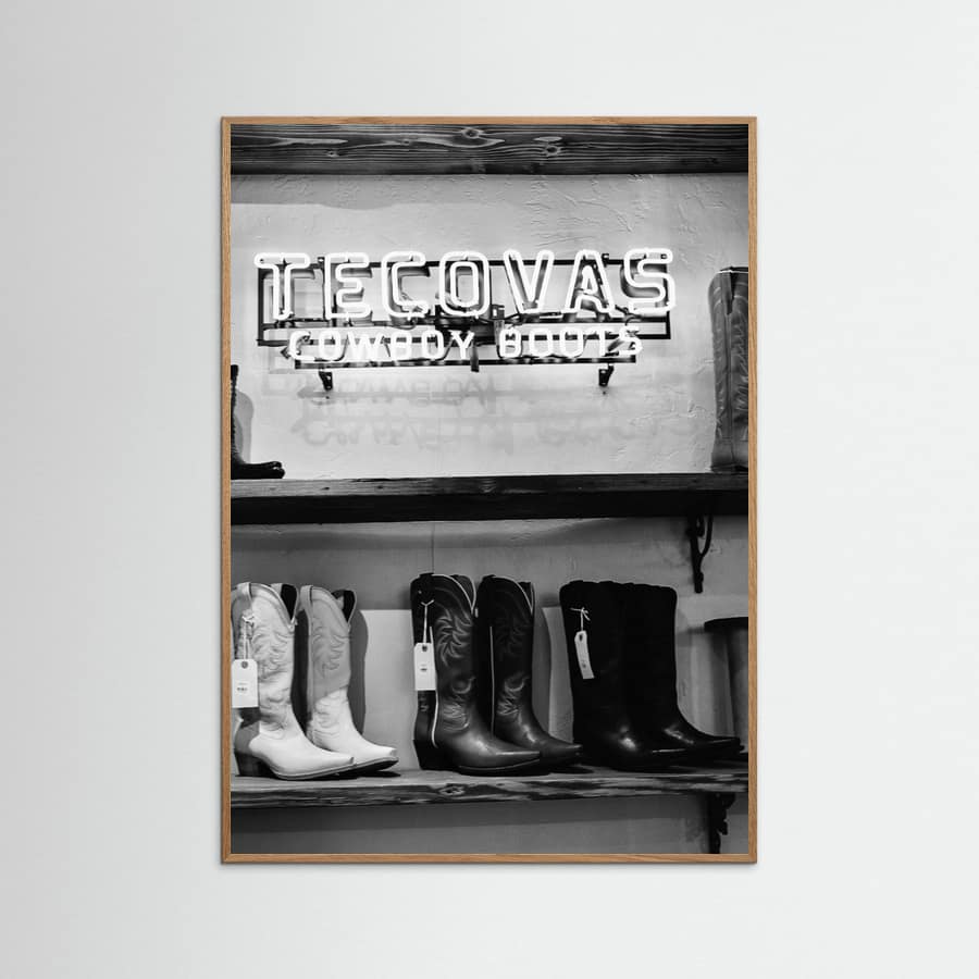 Plakat Tecovas Cowboy Boots – plakat i druk artystyczny