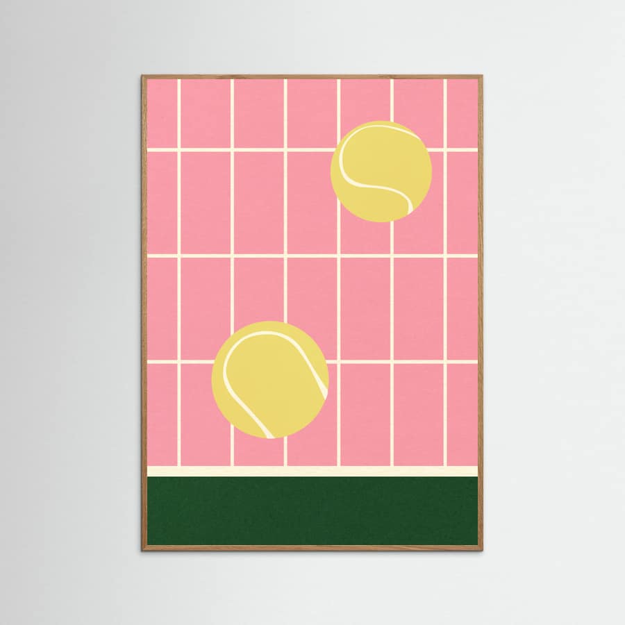 Tennis Kitchen Poster – poster and art print
