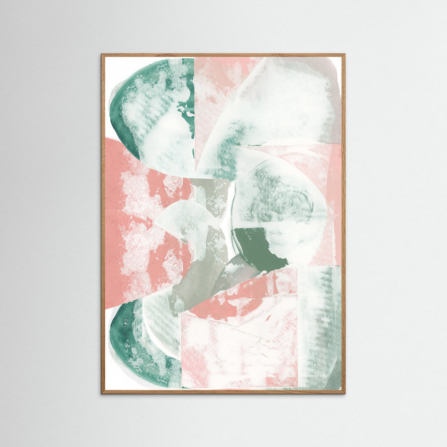 Terra & Teal 1 Poster