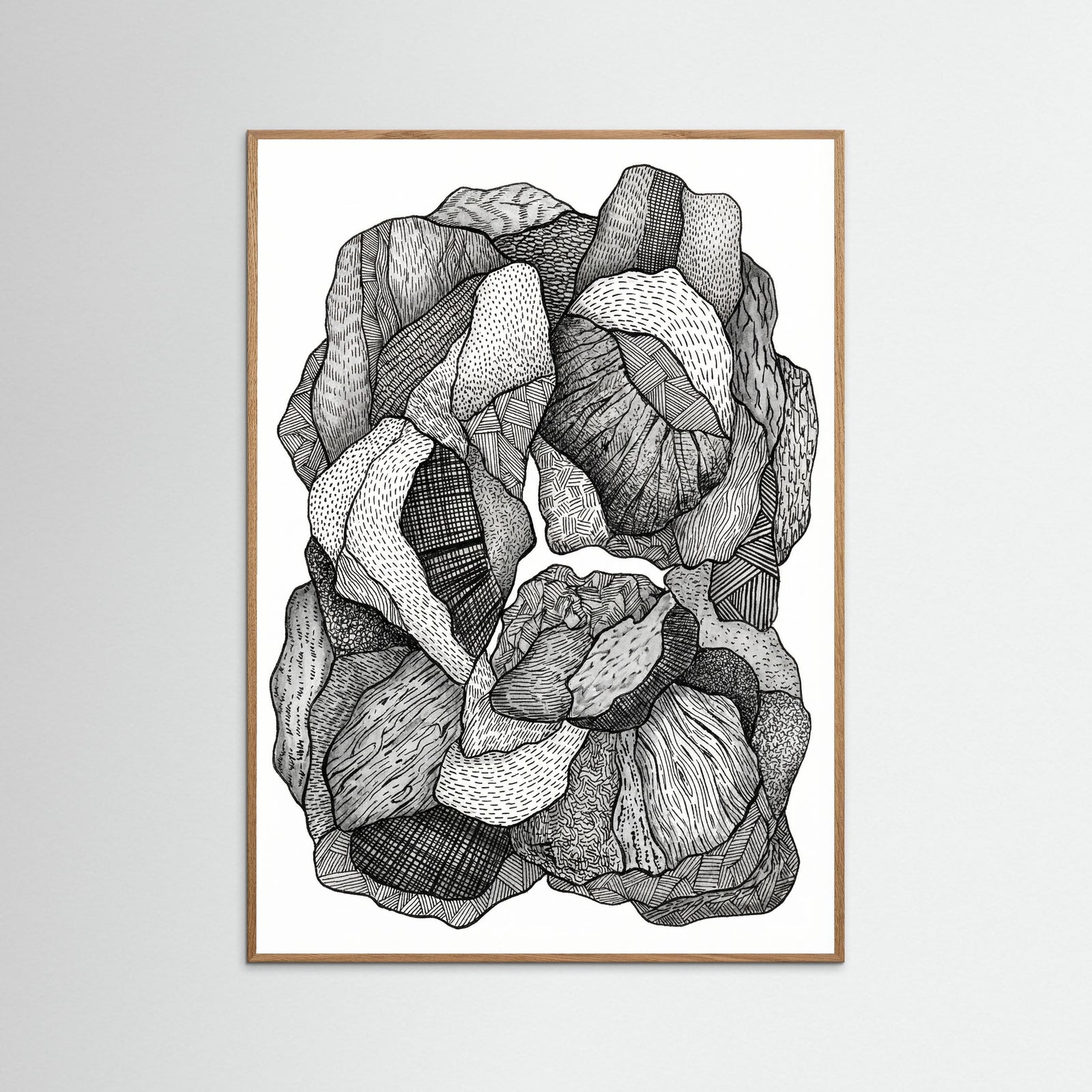 Oak Nature Textural Flow