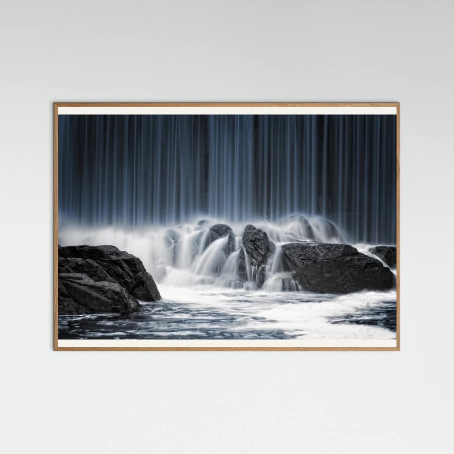 The Blue Curtain Poster