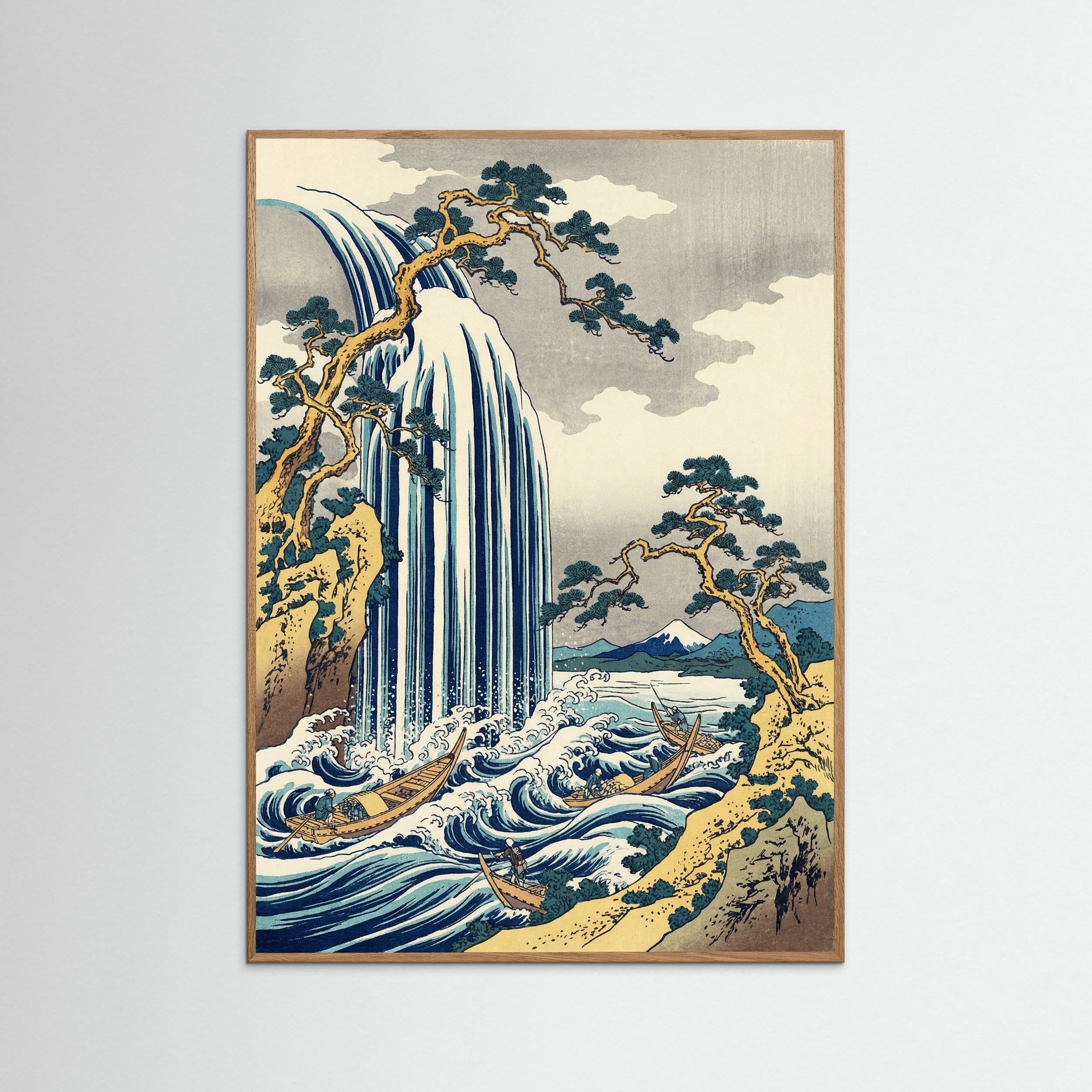 Oak Nature The Great Wave