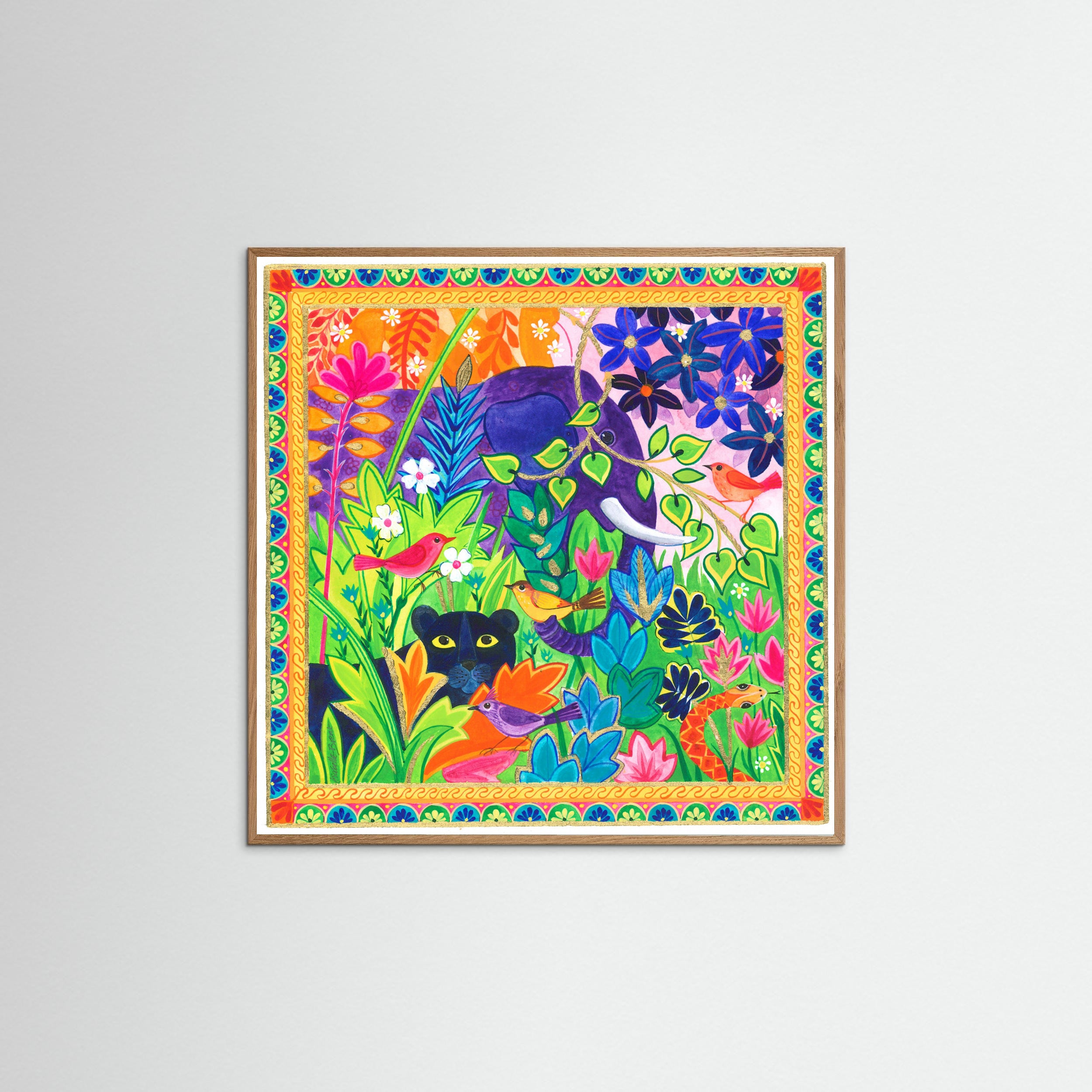 Oak Nature The Jungle Poster