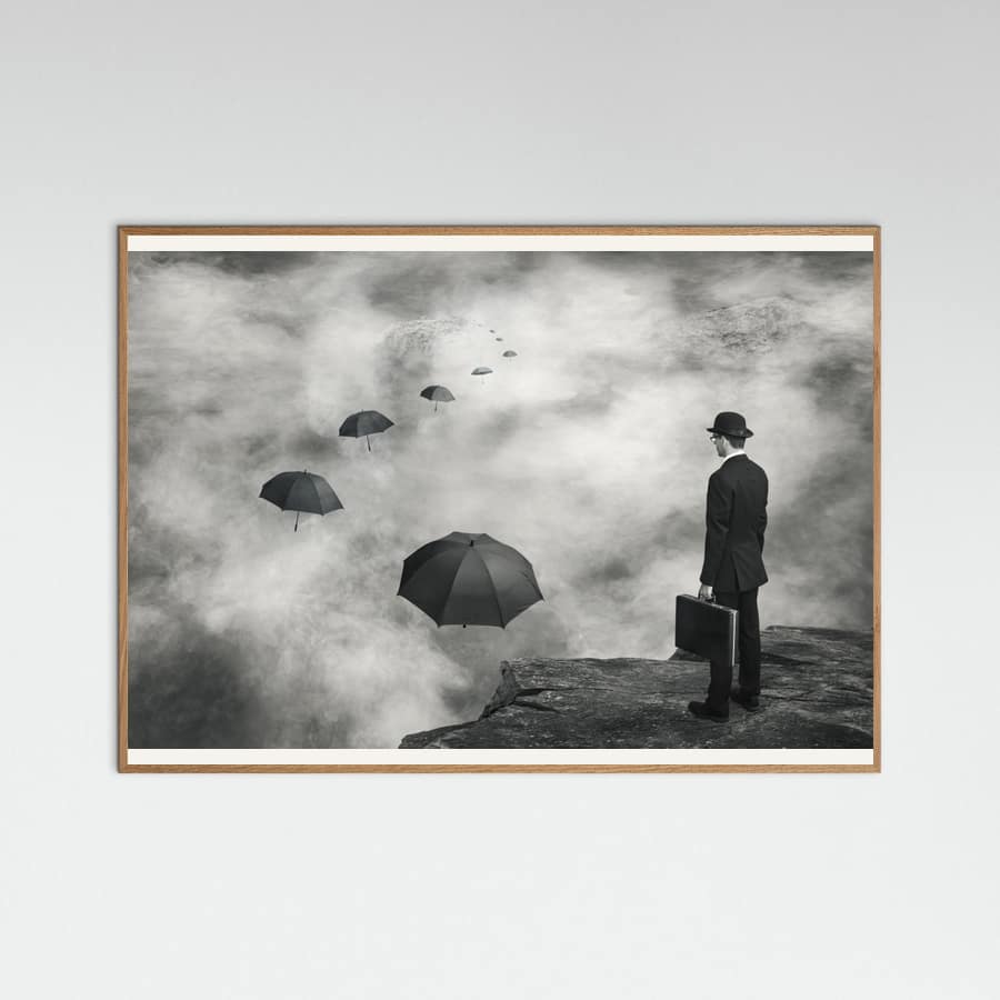 The Road Less Traveled Poster – poster and art print