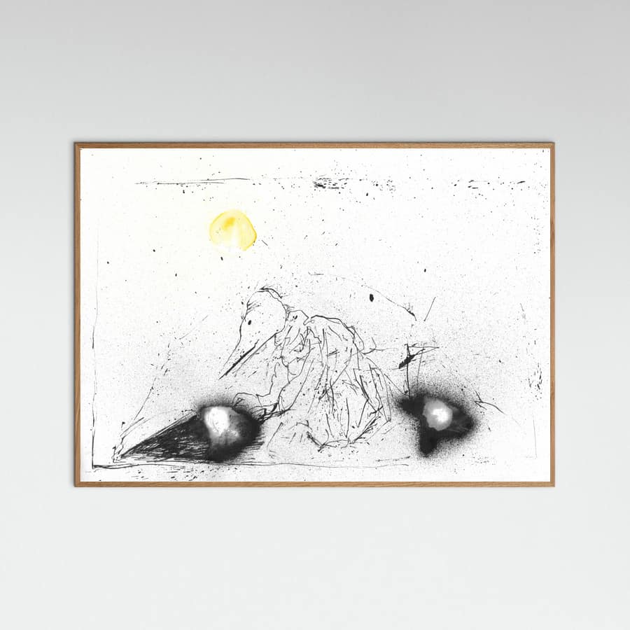 The Surrealist Bird Poster – plakat og kunsttryk