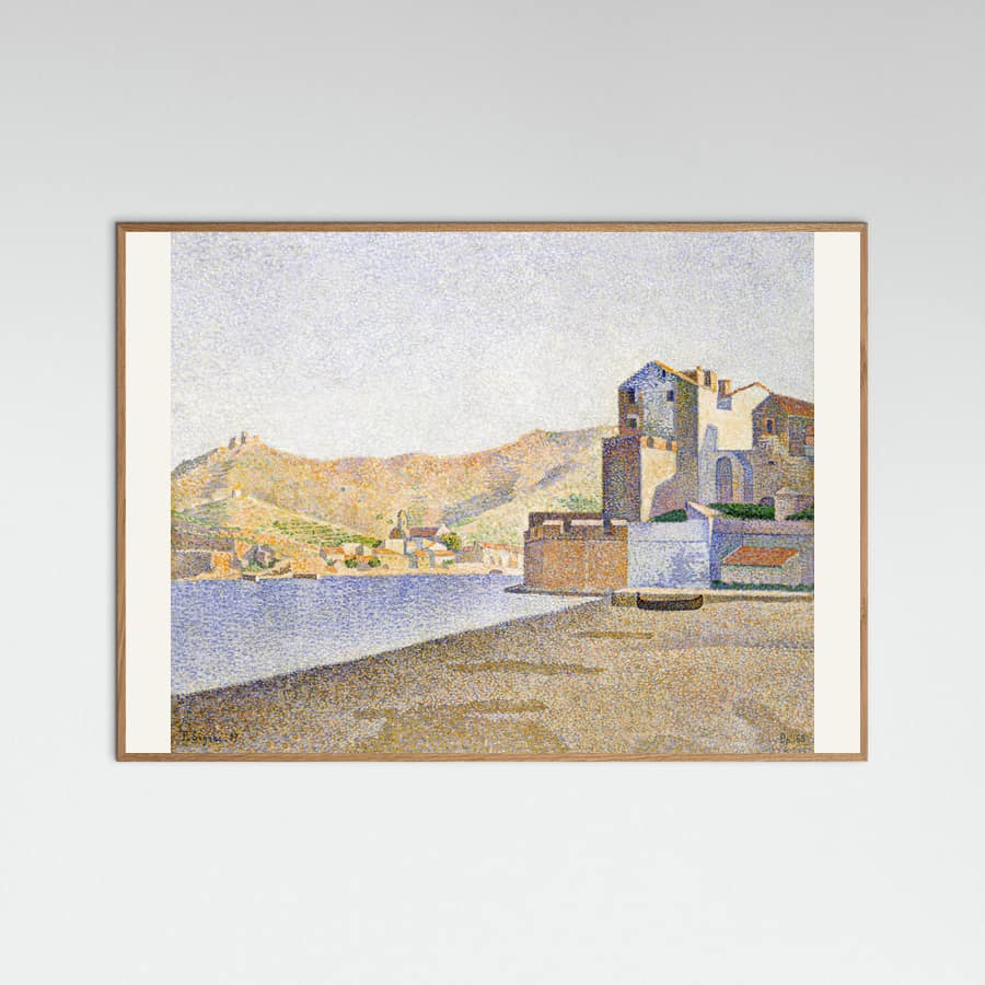 Poster The Town Beach, Collioure 1887