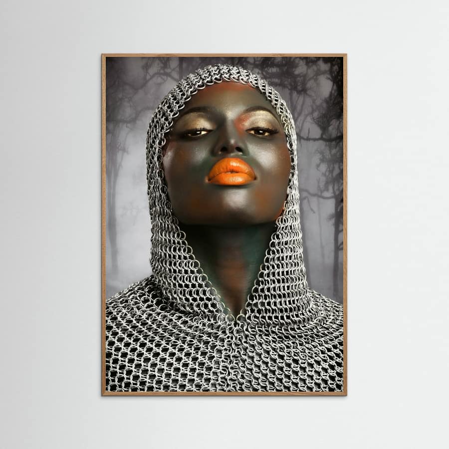The Warrior -juliste – juliste ja taidepainatus