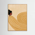 The Woman With the Yellow Stripes Poster – poster and art print